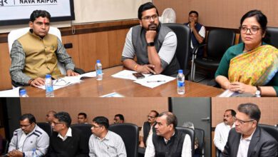 Review Meeting: Revenue and Disaster Management and Sports and Youth Welfare Minister Shri Tankaram Verma took charge of the ministry.